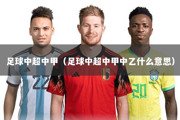 足球中超中甲（足球中超中甲中乙什么意思）