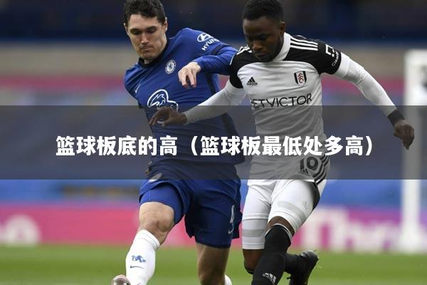 篮球板底的高（篮球板最低处多高）