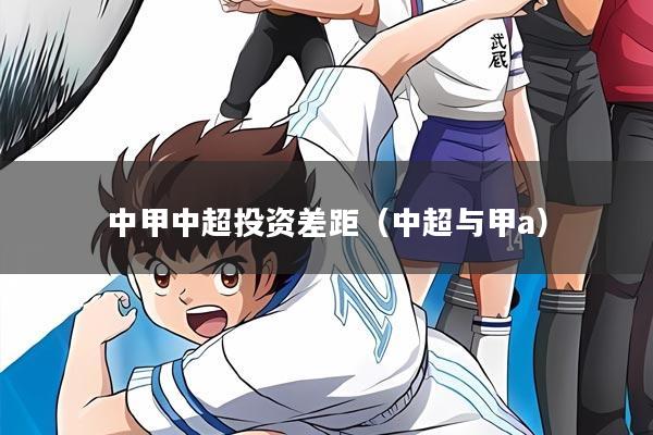 详细阅读:中甲中超投资差距(中超与甲a) 中甲中超投资差距(中超与甲a)