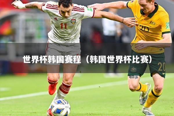 世界杯韩国赛程（韩国世界杯比赛）