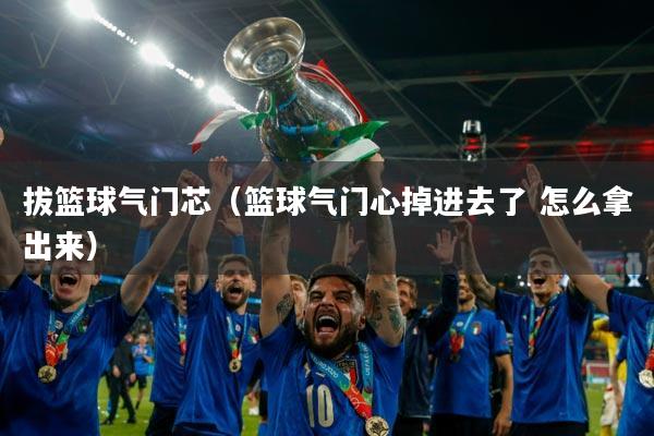 拔篮球气门芯（篮球气门心掉进去了 怎么拿出来）