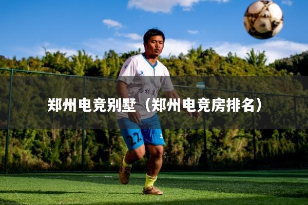 郑州电竞别墅（郑州电竞房排名）