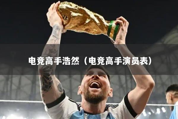 电竞高手浩然（电竞高手演员表）